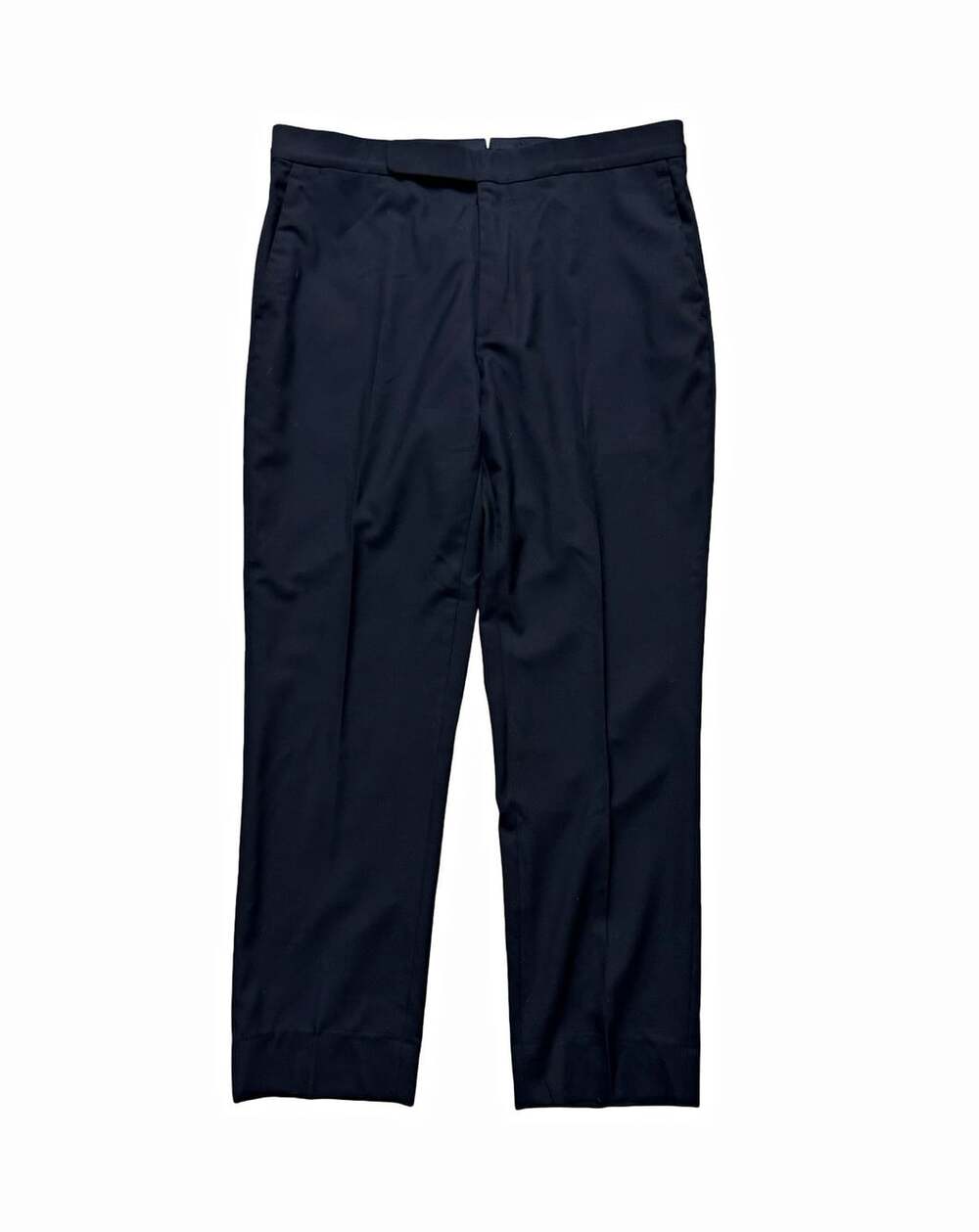 RLX Men's Pants 36W Black Solid Regular Made in Italy MPN RX31300